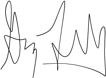 Greg Fell signature
