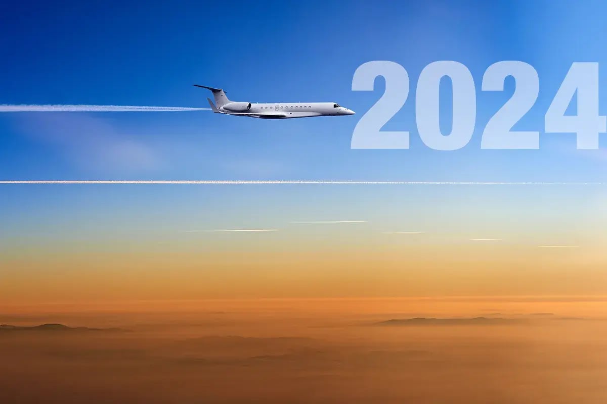 Flight Path Into 2024; Will Business Jet Demand Hold Up?